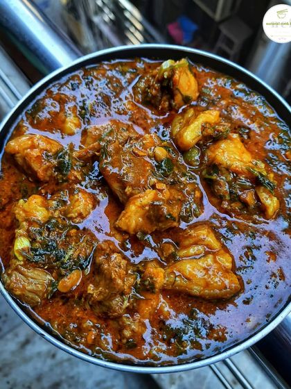 My special Pork Chagempomba, a rich and savory porridge-like dish that is pure comfort food.