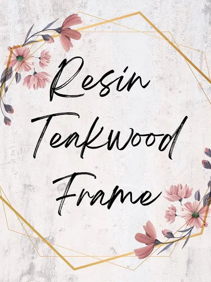Another look at our popular Resin Teakwood Frame category, known for its quality and elegance.