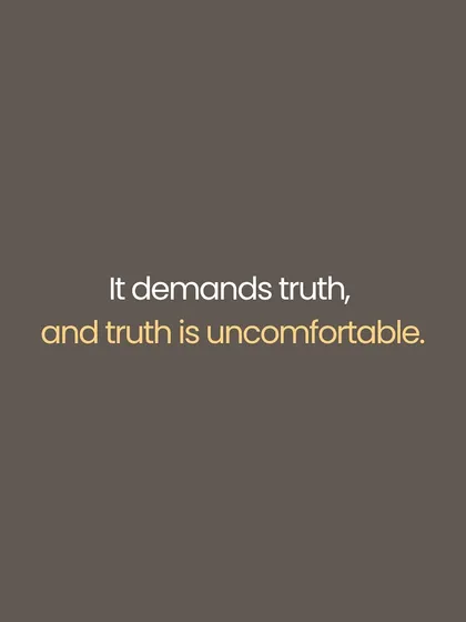 We often seek gentleness, but real yoga is fierce. It holds a mirror to everything we avoid, strips away our illusions, and demands a truth that is often uncomfortable. The ego hates what yoga reveals, but the fire you fear is the one that ultimately sets you free.