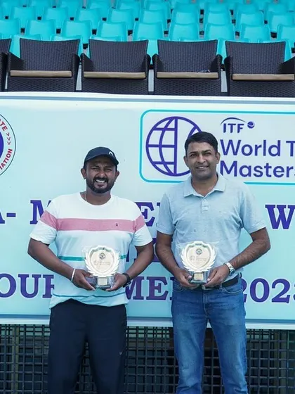 As the founder, I believe in leading by example. Here I am after winning the Doubles Title and securing the Singles Runner-Up Title at the International Tennis Federation (ITF) World Tennis Masters Tour. It proves that with the right process, dreams can be achieved at any age.