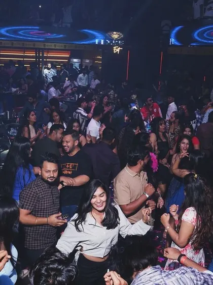Smiles and dancing at Hyper Club. My goal is to create a space where everyone can let loose.
