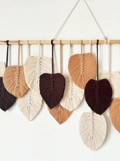 Shikha Agarwal - Custom Macrame & Crochet Home Decor Large Statement Wall Hangings photo 39