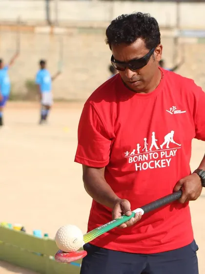 I believe every child is born to play hockey. As a coach, there's no greater feeling than being on the field, guiding the next generation and sharing the passion for this beautiful sport.