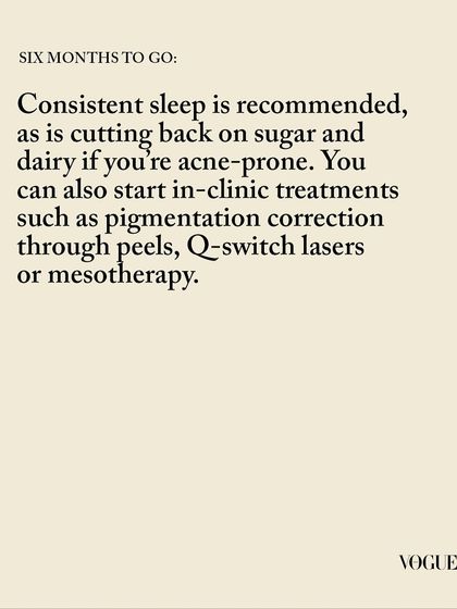 As featured in Vogue, the six-month mark is for laying the groundwork. This includes lifestyle adjustments like consistent sleep and dietary changes, alongside in-clinic treatments for pigmentation like Q-switch lasers or mesotherapy.