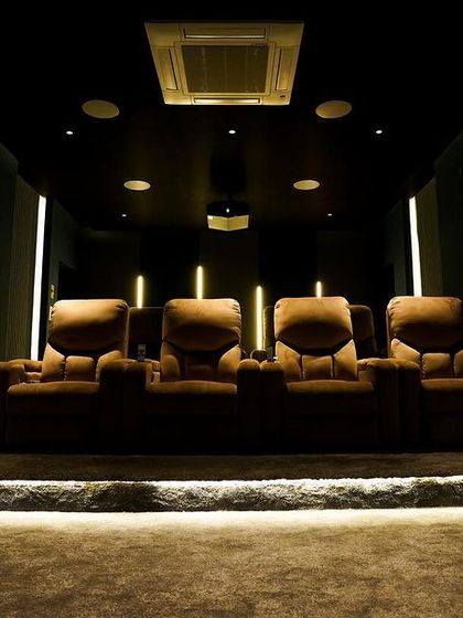 3i Smart Home - Custom Home Theater Design & Installation Modern & Sleek Theaters photo 28