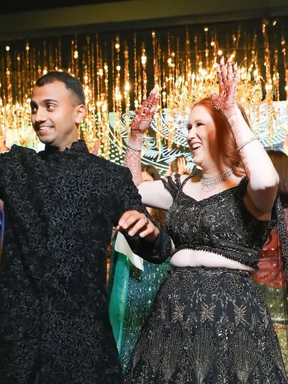 The bride and groom join their friends and family on the dance floor. We often choreograph a grand finale piece that brings everyone together for one last celebratory performance.