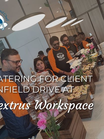 Fueling an Enfield drive event at Dextrus Workspace. I love catering for unique corporate events that bring people together over shared passions and great food.