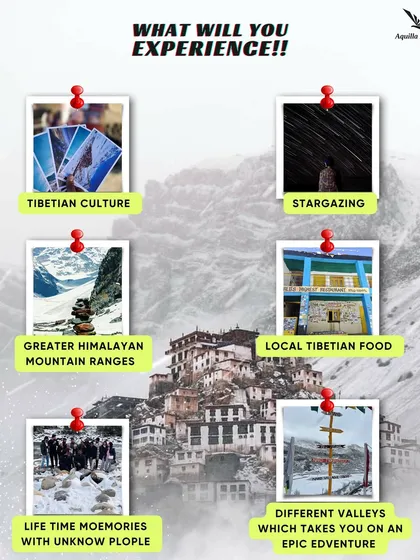 What will you experience in Spiti? Tibetan culture, stargazing, the Greater Himalayan mountain ranges, local food, and lifetime memories with new people.