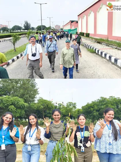 A day of collaboration with Technip Energies at the ITBP campus in Greater Noida. It's great to see corporate teams and government bodies working together for a common green goal.