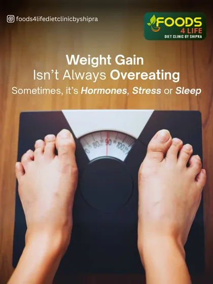 If you're struggling to lose weight despite eating healthy, the cause might not be overeating. Underlying factors like hormones, stress, or poor sleep can play a significant role.