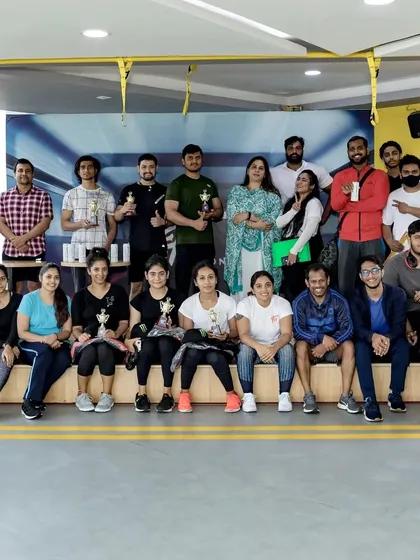 This is what our community is all about. A group shot of the amazing participants and winners from our 2021 Plank Challenge, celebrating their hard work and dedication together.