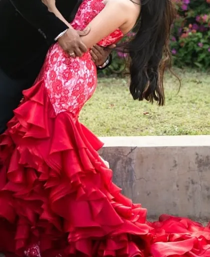 Further images showcasing my collection of modern gowns and lehengas. These photos provide different angles and details of each unique design, from romantic pre wedding shoots to elegant reception looks.