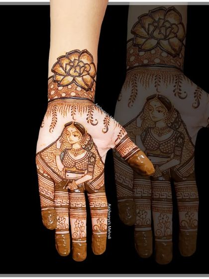 Your Story in Henna: Custom Portraits & Scenes photo 19