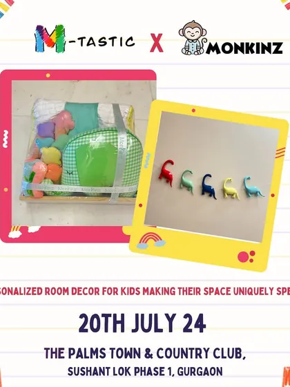 Monkinz is a vendor that helps families create special spaces with personalized room decor and unique gift hampers for every occasion.