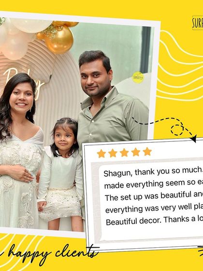 Surprise Sutra - Intimate & Milestone Events Our Journey & The SS Fam photo 16