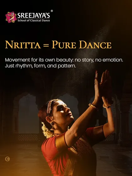 Understanding Nritta: This is pure dance, movement for its own sake. It is all about rhythm, form, and pattern, with no narrative.