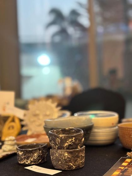 A milestone moment: our very first flea market stall. It was a whirlwind of hard work and excitement, and it was so fulfilling to share my story and my work with so many new people.