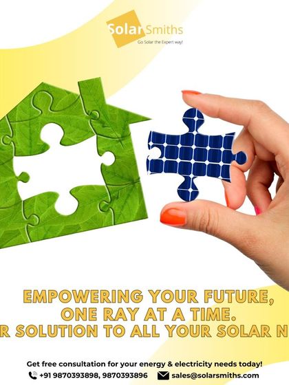 I am empowering your future, one ray at a time. My solutions are the missing piece to your home's energy and sustainability puzzle.