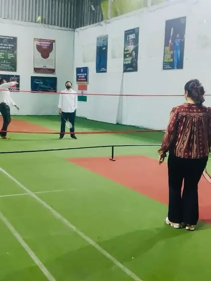 More action from our doubles matches, showing different players and games. Every day is a new challenge on the court!