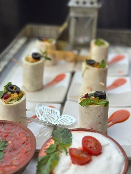 Our Mexican Burrito Bites are a perfect party starter. These mini burritos are packed with flavor and served with fresh salsa and sour cream for a complete bite.