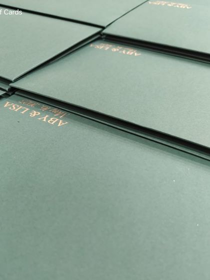 House Of Cards - Custom Wedding Invitations Modern & Minimalist Elegance photo 35