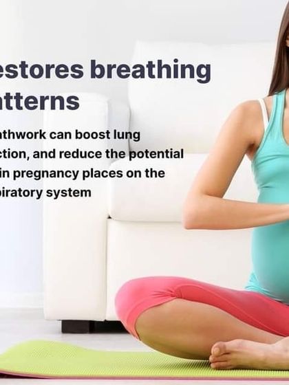 Breathwork during pregnancy can boost lung function and reduce the strain that pregnancy places on the respiratory system.