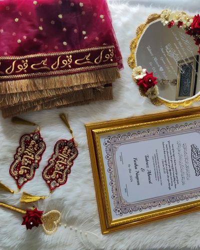 Personalized Nikah Ceremony Sets