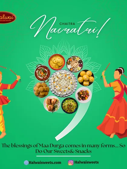 The blessings of Maa Durga come in many forms, and so do our sweets and snacks for Chaitra Navratri. We offer a divine range of delights to make your celebrations extra special.