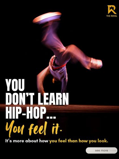 You don't learn hip-hop, you feel it. It's about how you feel, not just how you look.