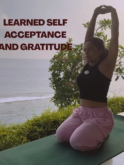Through my practice, I learned self-acceptance and gratitude. Yoga didn't just change my body; it healed my mind and reconnected me to my true self.
