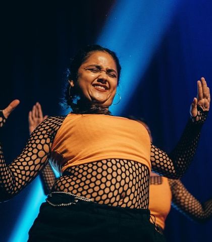 Our piece 'The Sabi’s' blends vibrant Afro dance with the beauty of sign language, creating a powerful story of inclusivity and unity.