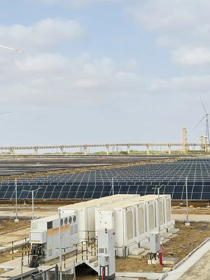 We delivered India’s first on-site Hybrid Round-the-Clock (RTC) renewable energy project for UltraTech Cement in Gujarat. This facility integrates solar panels, wind turbines, and battery storage to provide an uninterrupted, 24/7 clean power supply, demonstrating our capability in engineering complex, reliable energy solutions for energy-intensive industries.