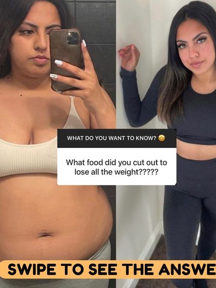 My transformation looks huge, and you might think I was on a restrictive diet. Swipe to see the answer: I cut out hardly anything. It was about calorie deficit, protein, water, and consistency, not deprivation.