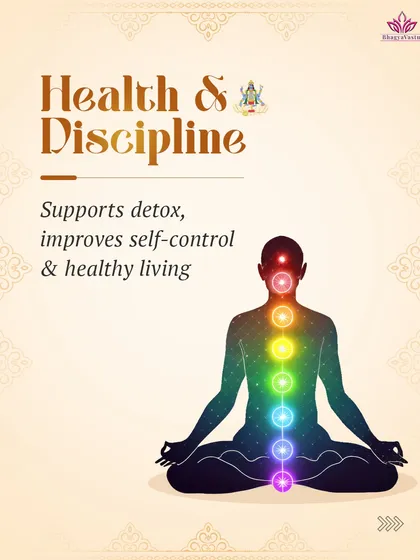Improve health and discipline. The practice of fasting supports physical detoxification and improves self-control. It encourages a disciplined and healthy lifestyle, benefiting both body and mind.