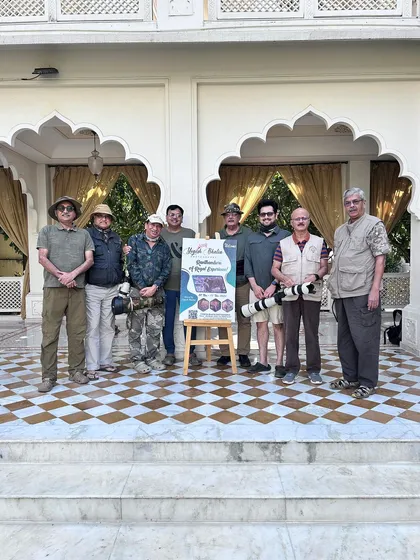 The group from our successful Ranthambore trip in November. We had 15 tiger sightings, and everyone went home with some truly iconic frames. I look forward to seeing them all again.