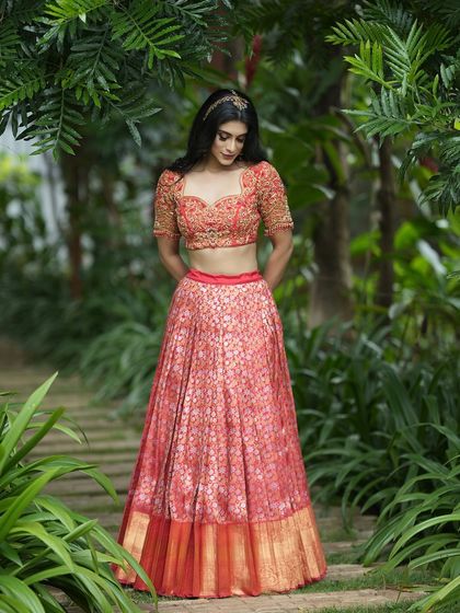 Maya Designer Studio - Custom Bridal & Occasion Wear Modern Half Sarees (Langa Voni) photo 10