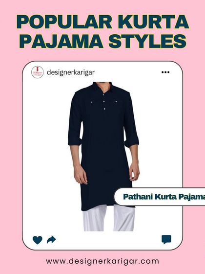 The Pathani kurta pajama is a classic and comfortable option for any festive occasion. I can tailor this style in any fabric or color of your choice.