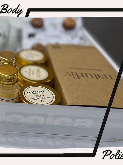 A closer look at the natural ingredients in our NaturLiv Ubtan Body Scrub. I choose these products for their quality and effectiveness in delivering a healthy glow.