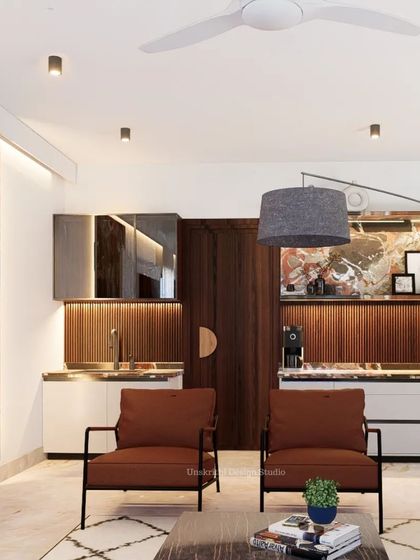 Unskrithi Design Studio - Renovation & Remodeling Open-Concept Living & Dining photo 5