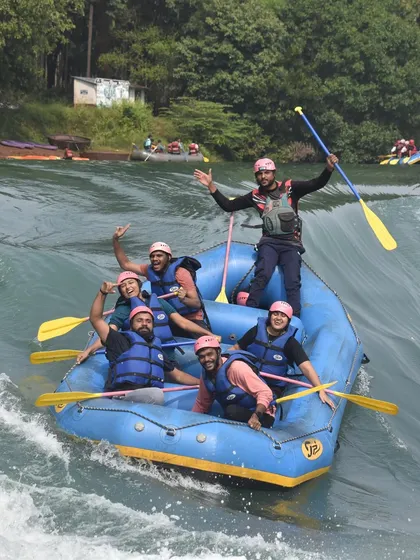 Feel the rush of adrenaline as your group navigates the rapids of the Kali river in Dandeli. I arrange complete adventure sports packages, including white-water rafting, ensuring a safe and thrilling experience for everyone.