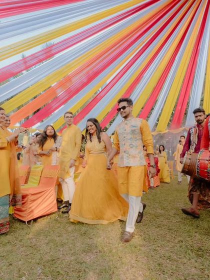 Vibrant Haldi & Mehendi Ceremonies photo 3