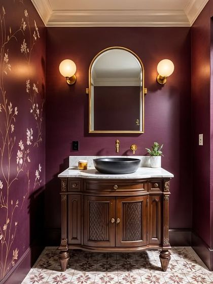 Combine Design - Full Home Interior Design Statement Bathrooms & Powder Rooms photo 3