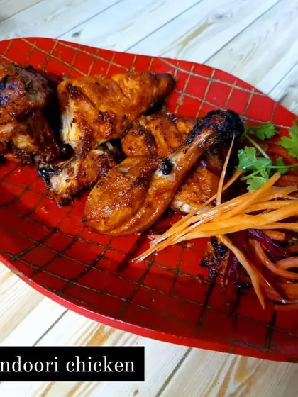 You can't go wrong with my classic Tandoori Chicken, marinated in a secret blend of spices and grilled to smoky perfection. It's a juicy, flavorful centerpiece for any barbeque or Mughlai-themed party.