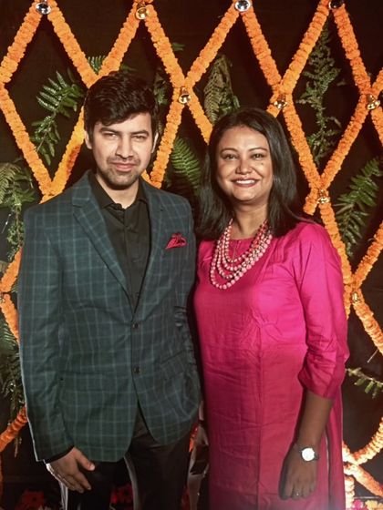 Cherished moments with friends and colleagues from the legal fraternity at a social gathering.