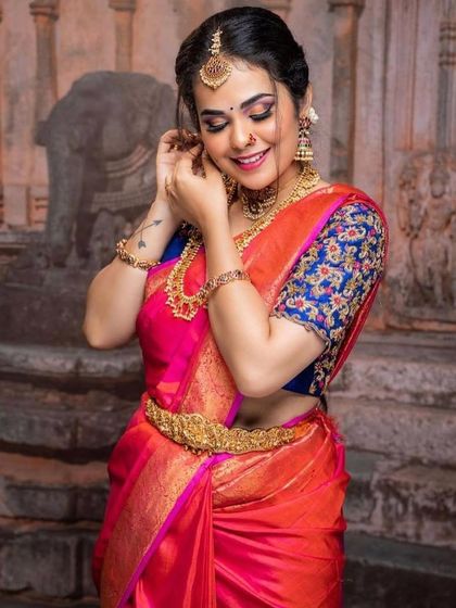 Kiran Bridal Jewelry - Bridal Jewelry Rental Traditional South Indian Bridal Sets photo 12