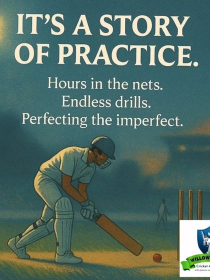 "It's a story of practice." Success is built on hours in the nets and endless drills, perfecting the imperfect.