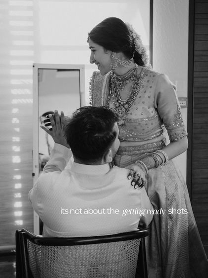 It's not about the getting ready shots, but the real moments of connection, like this one between the bride and her father.