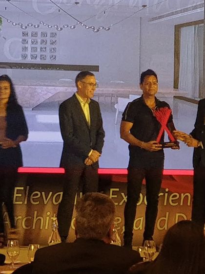 Receiving the IndeXcellence Award 2023 for 'Vrinda in the Woods.' These moments are a celebration of the collaborative effort between our team, our clients, and our partners.