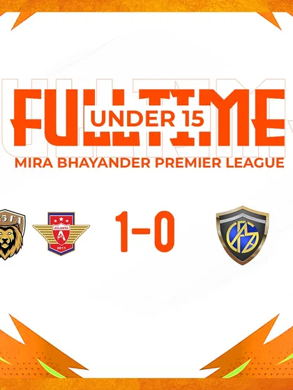 A 1-0 win for our U15s in the opening match of the Mira Bhayandar Premier League. A great start to the season.