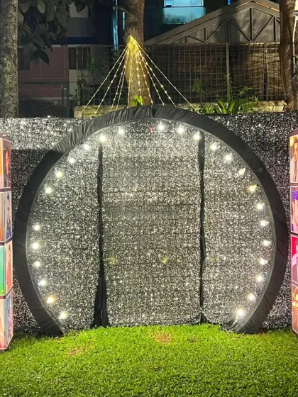 Flinters Management - Custom Wedding Design & Decor Glamorous Sangeet & Reception Nights photo 12